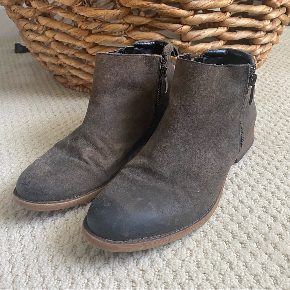 Franco Sarto Leather Booties